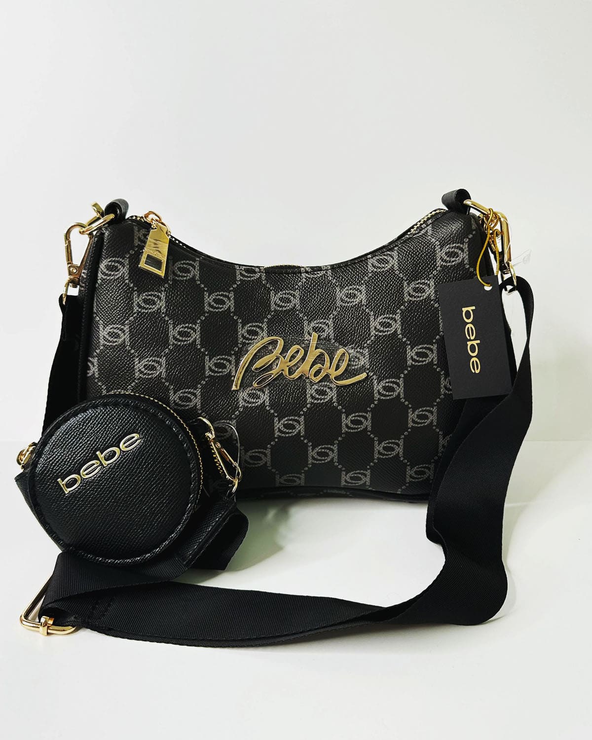 Cartera discount bebe negra